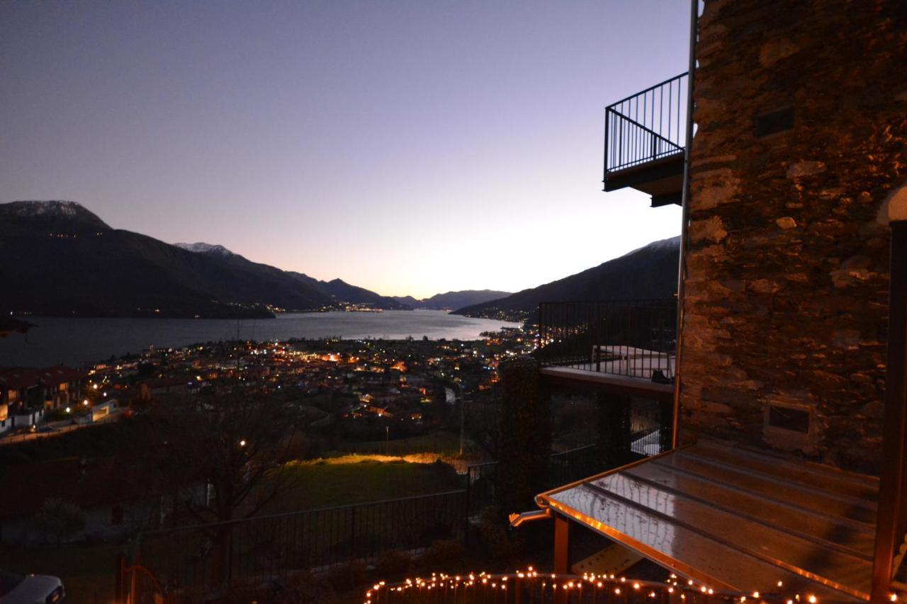 Casa Di Campagna Rosina Con Piscina E Vista Lago Gravedona Extérieur photo