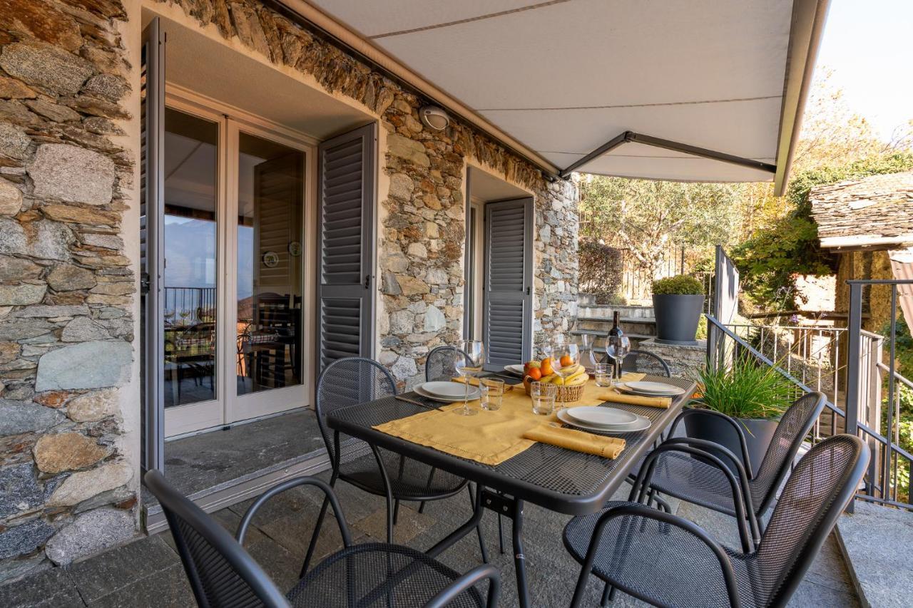 Casa Di Campagna Rosina Con Piscina E Vista Lago Gravedona Extérieur photo