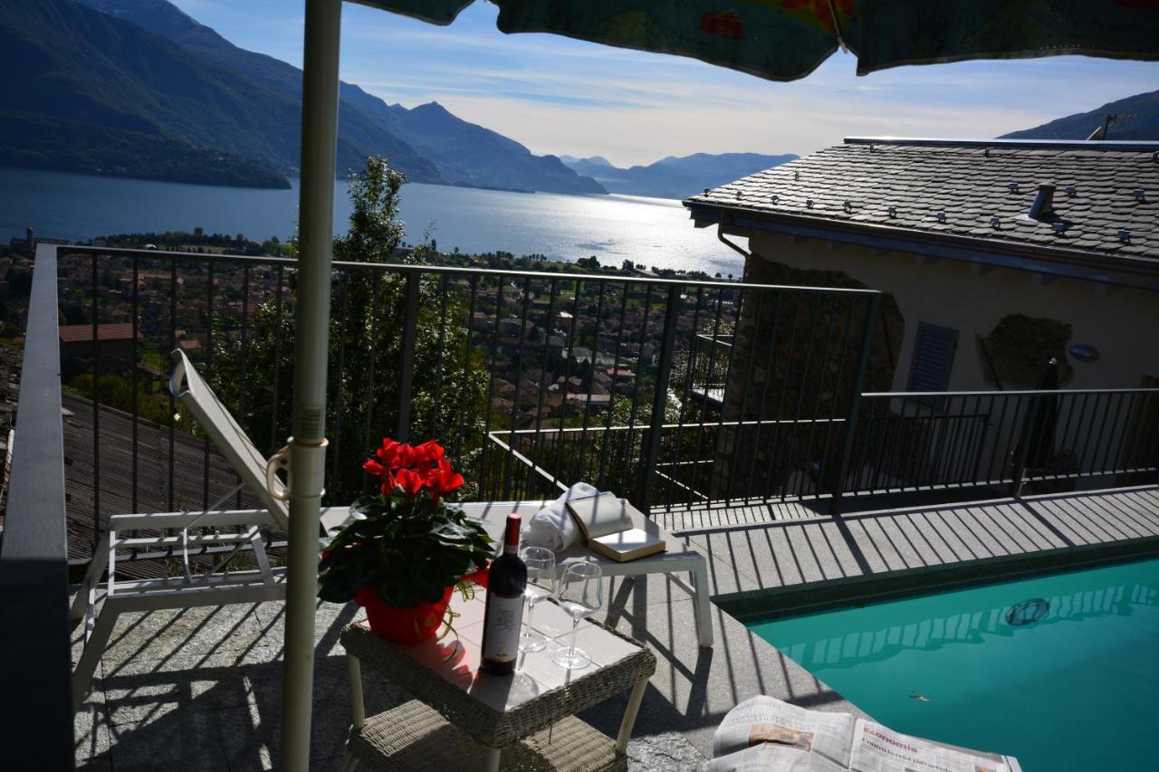 Casa Di Campagna Rosina Con Piscina E Vista Lago Gravedona Extérieur photo