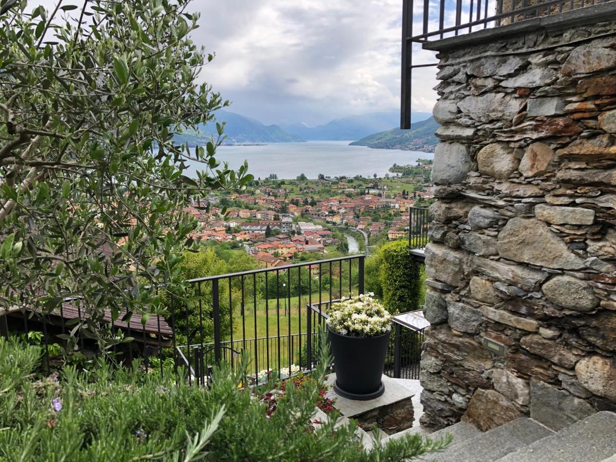Casa Di Campagna Rosina Con Piscina E Vista Lago Gravedona Extérieur photo